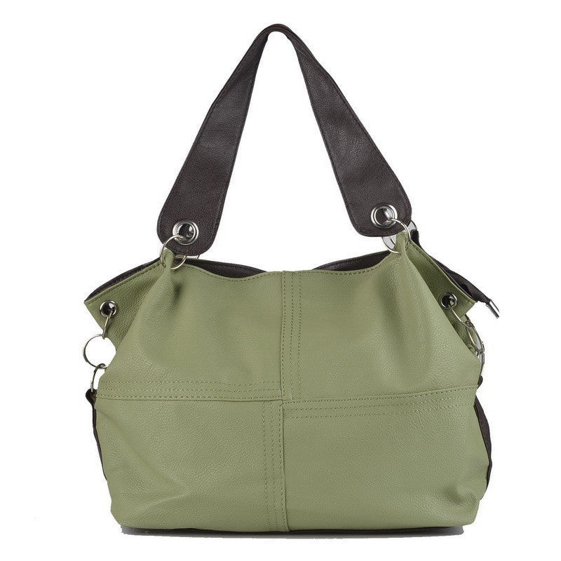 PU Leather bags women messenger bag/ Splice grafting Vintage Shoulder Crossbody Bags-Dollar Bargains Online Shopping Australia