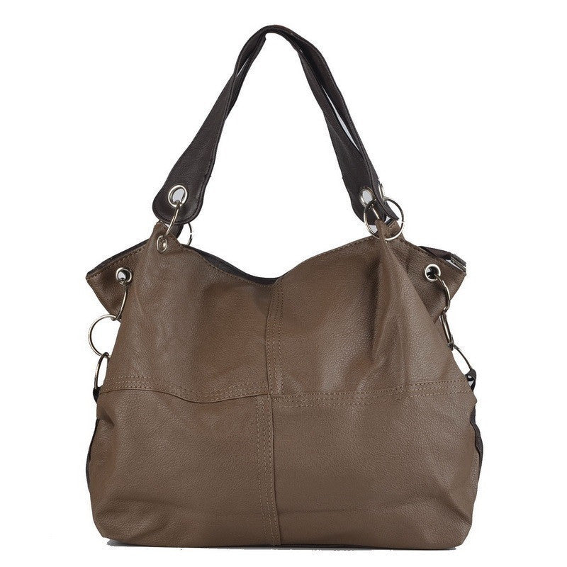 PU Leather bags women messenger bag/ Splice grafting Vintage Shoulder Crossbody Bags-Dollar Bargains Online Shopping Australia
