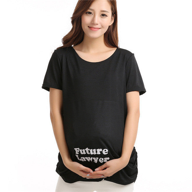 Maternity Tops Nursing Pregnancy T-shirts Cute Baby Printed Clothes For Pregnant Women Tee Shirt Femme-Dollar Bargains Online Shopping Australia