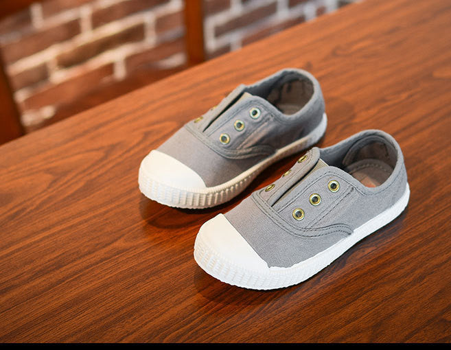 Fashion Simple Design Euro Size 22-37 children boys shoes casual lazy shoes canvas sneakers popular girls flats-Dollar Bargains Online Shopping Australia