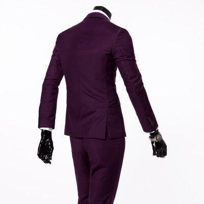 Three-piece formal blazer suit / Male suit of cultivate one's morality Business suits-Dollar Bargains Online Shopping Australia