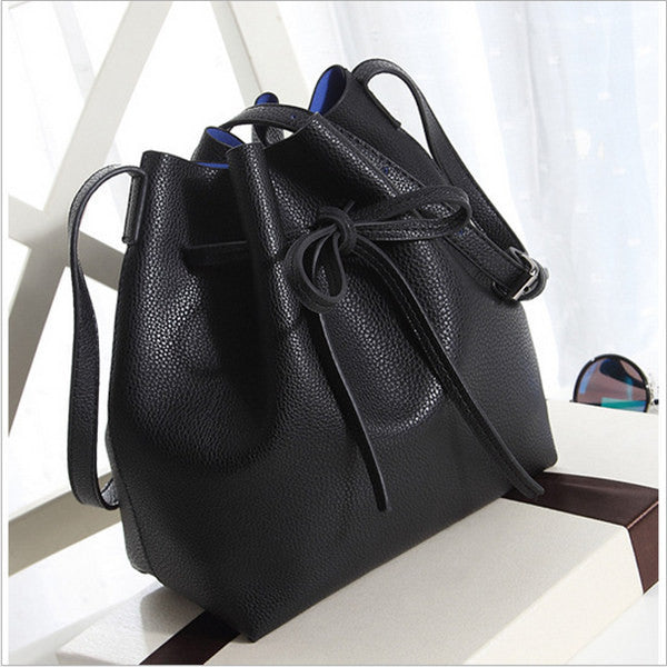 Half PriceQuality Leather Women Handbags Bucket Bag High Grade Women Messenger Bags Ladies Shoulder Crossbody Bag Bolsas-Dollar Bargains Online Shopping Australia