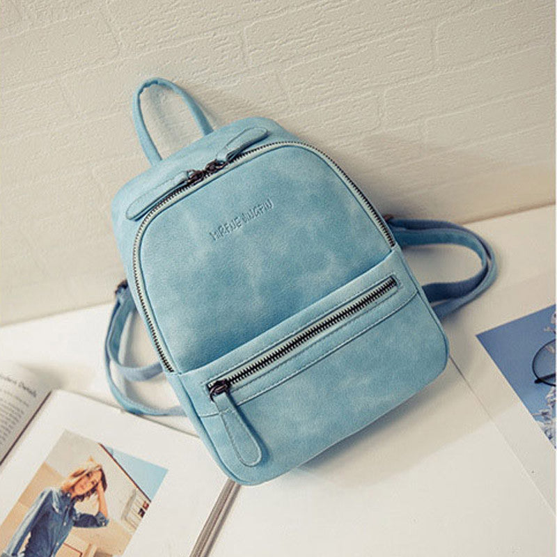 women backpack arrived fashion casual PU ladies backpacks candy color Korea school style solid student mini backpack,LB1999-Dollar Bargains Online Shopping Australia