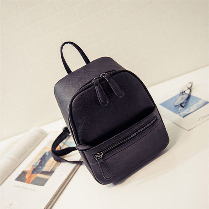 women backpack arrived fashion casual PU ladies backpacks candy color Korea school style solid student mini backpack,LB1999-Dollar Bargains Online Shopping Australia