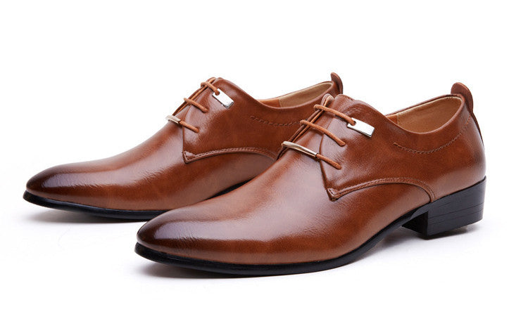 High Quality Leather Men Shoes Brogues Lace-Up Bullock Business Men Oxfords Shoes Men Dress Shoes Big Size 38- 46-Dollar Bargains Online Shopping Australia