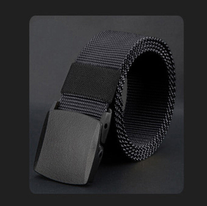 Belts Men High Quality Canvas Belt Casual belts fast dry Plastic Automatic Buckle 110-140cm-Dollar Bargains Online Shopping Australia