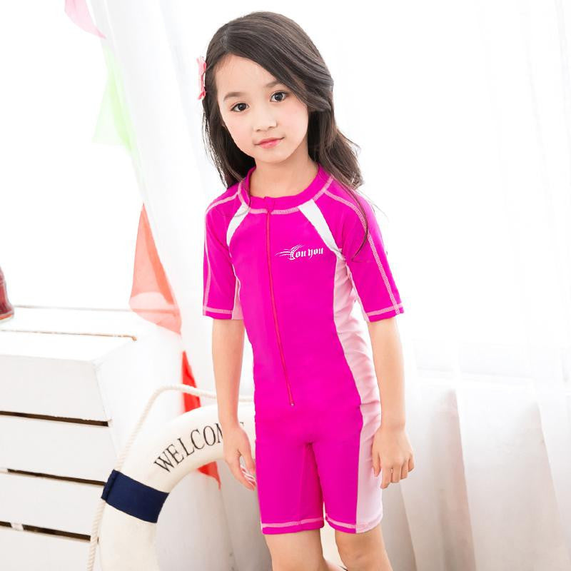 Child Swimwear One Piece Boys Girls Swimsuits Kids Bathing Suits Baby Swimsuit Girl Children Beach Wear Diving Swimming Suit-Dollar Bargains Online Shopping Australia