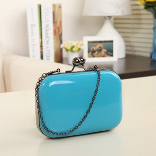 Vintage Skull purse Black Knuckle Ring Handbag Women Skull Clutch Evening Bag With shoulder Chain bolsas femininas-Dollar Bargains Online Shopping Australia
