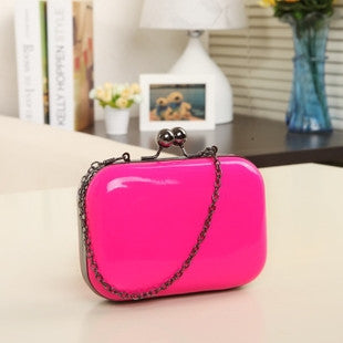 Vintage Skull purse Black Knuckle Ring Handbag Women Skull Clutch Evening Bag With shoulder Chain bolsas femininas-Dollar Bargains Online Shopping Australia