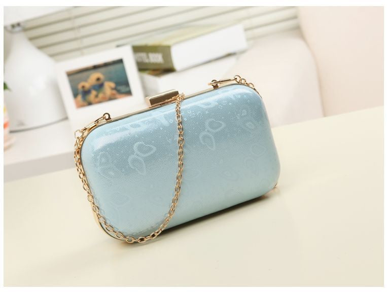 Vintage Skull purse Black Knuckle Ring Handbag Women Skull Clutch Evening Bag With shoulder Chain bolsas femininas-Dollar Bargains Online Shopping Australia