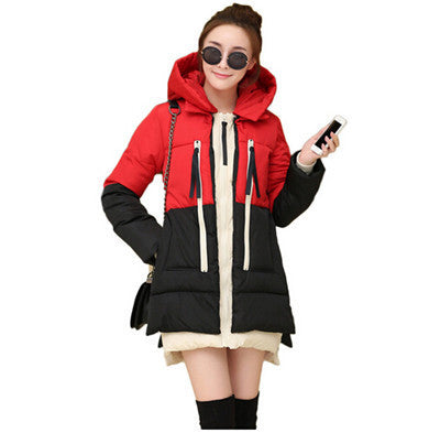 Women jacket Hoody Long Style Warm Winter Coat Women Plus Size M~XXXL-Dollar Bargains Online Shopping Australia