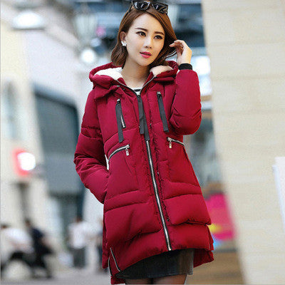 Women jacket Hoody Long Style Warm Winter Coat Women Plus Size M~XXXL-Dollar Bargains Online Shopping Australia