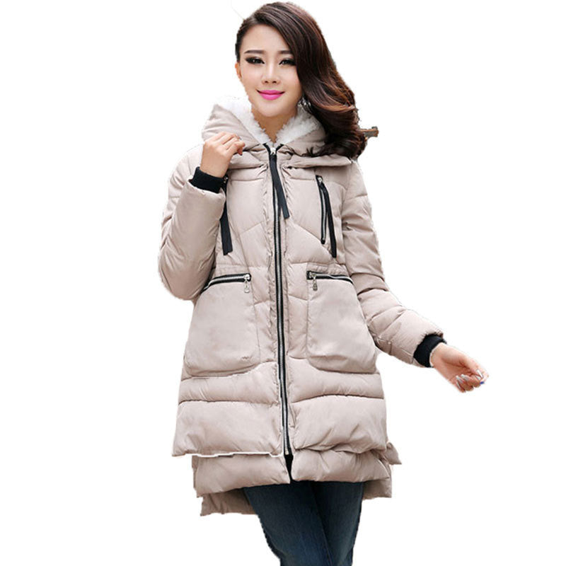 Women jacket Hoody Long Style Warm Winter Coat Women Plus Size M~XXXL-Dollar Bargains Online Shopping Australia