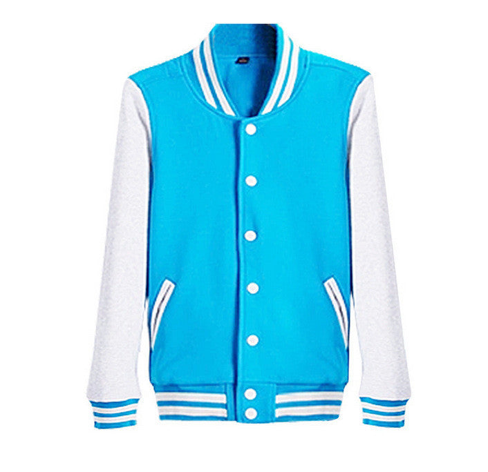 Brand Clothing Baseball Jacket Men Sweatshirt College Sportswear Jackets Casual Slim Fit Jacket Mens Clothing 10 Colors-Dollar Bargains Online Shopping Australia
