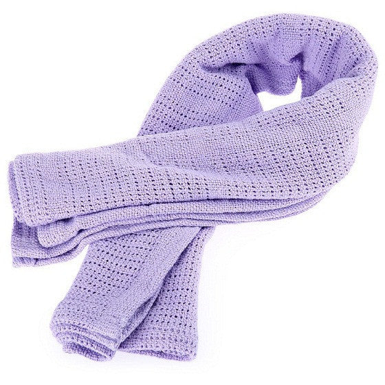 Soft Blanket & Swaddling For Baby 100 x 80cm Pure Color Soft Cotton Crochet born Babies Blanket for Summer-Dollar Bargains Online Shopping Australia