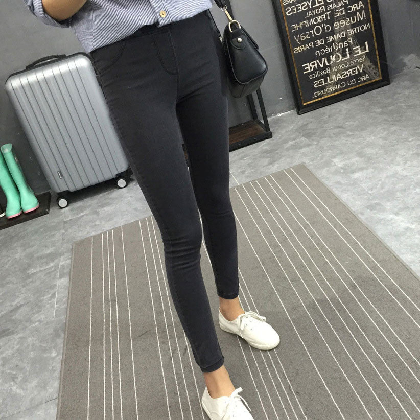 Spring Basic Skinny Women Jeans Ankle Nine Pants Slim Elastic Denim Pants Leggings Female Cotton Jeggings Jeans Women-Dollar Bargains Online Shopping Australia
