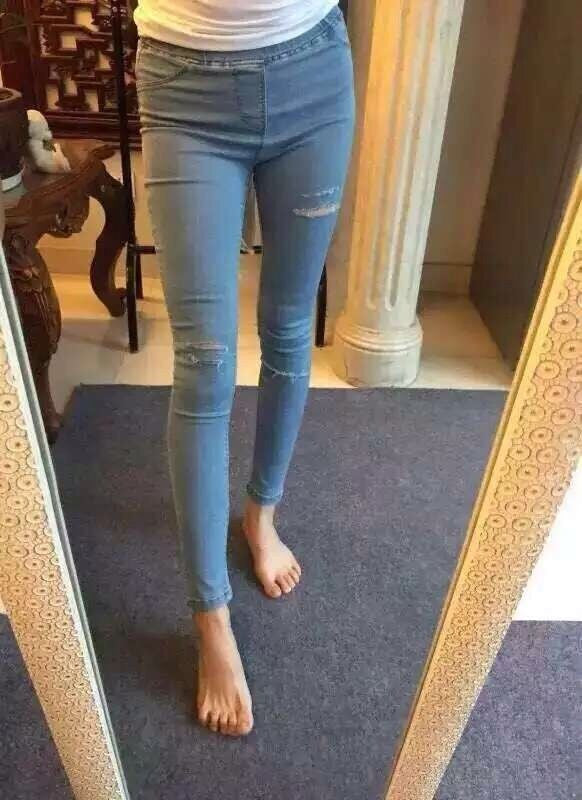 Spring Basic Skinny Women Jeans Ankle Nine Pants Slim Elastic Denim Pants Leggings Female Cotton Jeggings Jeans Women-Dollar Bargains Online Shopping Australia