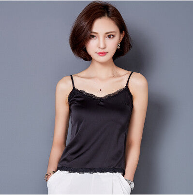 Crop Top Clothes Tropical womens tank tops Silk Women Shirt Sleeveless Blusa Summer-Dollar Bargains Online Shopping Australia