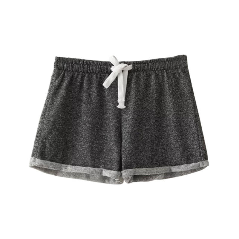 Plus Size Short Summer Casual Cotton Black Short High Waist Shorts Femininos Women Workout Shorts-Dollar Bargains Online Shopping Australia