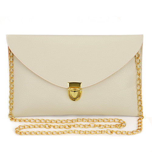 Women Clutch Bags Fashion Chain Envelope Candy Color Handbags Small Shoulder Bag Casual-Dollar Bargains Online Shopping Australia