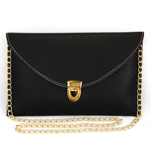 Women Clutch Bags Fashion Chain Envelope Candy Color Handbags Small Shoulder Bag Casual-Dollar Bargains Online Shopping Australia