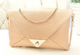 Envelope clutch bag messenger bag shoulder pouch women pu leather handbags A40-246-Dollar Bargains Online Shopping Australia