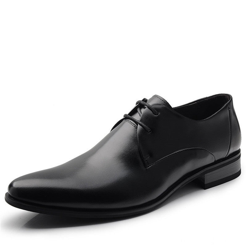 Fashion 100% Genuine Leather Men Dress Shoes Luxury Men's Business Casual Shoes Classic Gentleman Shoes Brand TAIMA 38-45-Dollar Bargains Online Shopping Australia