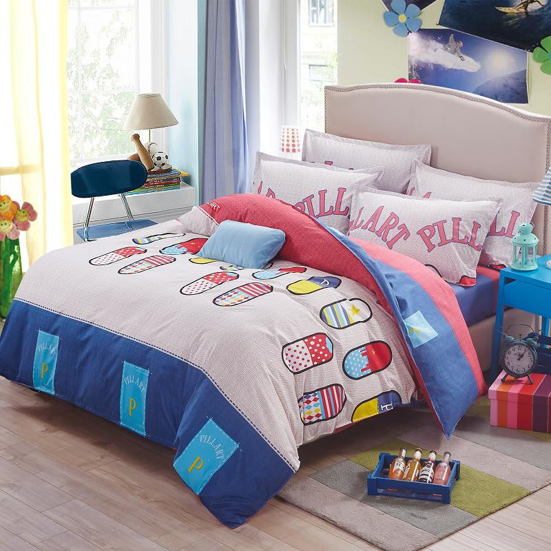 bedding set 5 size Green Spirit bedding set duvet cover set Korean bed sheet +duvet cover +pillowcase pink bed cover bed linen-Dollar Bargains Online Shopping Australia