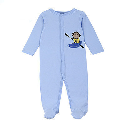 born Baby Rompers Baby Clothing Set Fashion Summer Cotton Infant Jumpsuit Long Sleeve Girl Boys Rompers Costumes Baby Romper-Dollar Bargains Online Shopping Australia