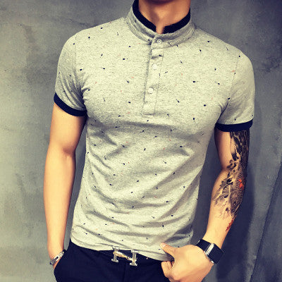 Printing T-Shirt Slim Fit And Fit T-Shirts Fashion Handsome T Shirts Tee Shirt Homme-Dollar Bargains Online Shopping Australia