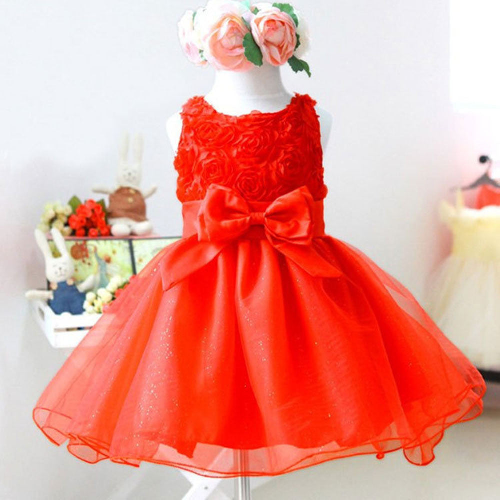 High Quality Summer Baby Girl Dress 3~7 Year Birthday Dresses for Infant Babys Girls Chirstening-Dollar Bargains Online Shopping Australia