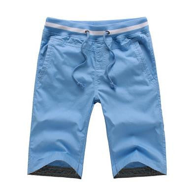Brand Summer Mens Leisure Fashion Short Trousers Man Shorts Korean Slim Cotton Casual Shorts Young Men-Dollar Bargains Online Shopping Australia