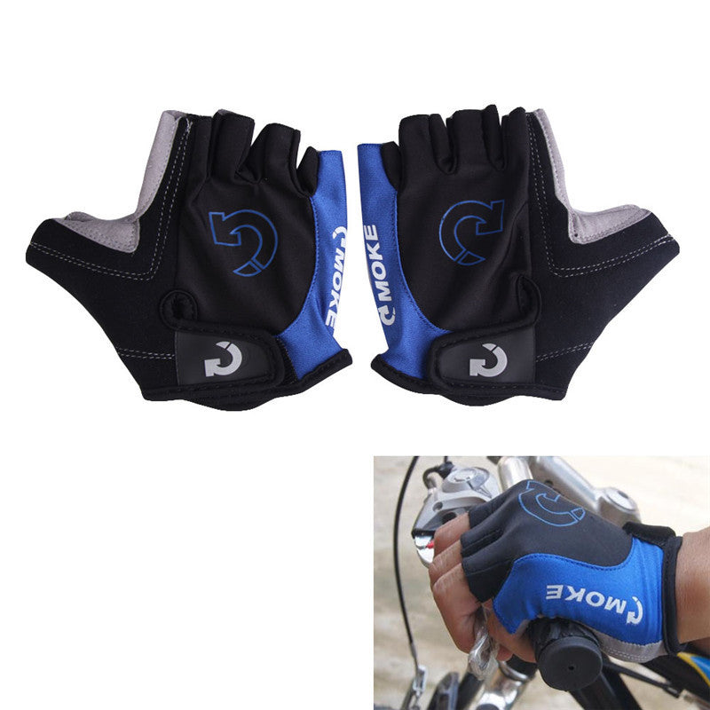 Cool Unisex Cycling Gloves Men Sports Half Finger Anti Slip Gel Pad Motorcycle MTB Road Bike Gloves S-XL 3 Colors Bicycle Gloves-Dollar Bargains Online Shopping Australia