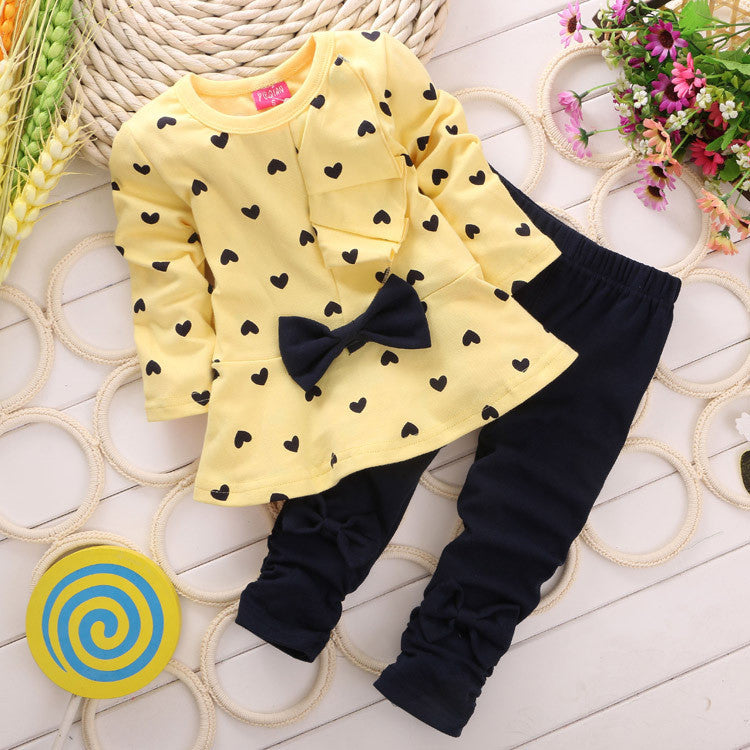 2-5Y cotton children baby girl clothes set suit toddler products for children Spring-Dollar Bargains Online Shopping Australia