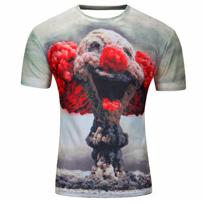Summer Fashion Thinker Abstract Printing T-shirt Unisex Breathable Casual 3d T Shirt For Men/Women Harajuku Tee Shirt-Dollar Bargains Online Shopping Australia