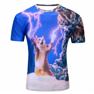 Summer Fashion Thinker Abstract Printing T-shirt Unisex Breathable Casual 3d T Shirt For Men/Women Harajuku Tee Shirt-Dollar Bargains Online Shopping Australia