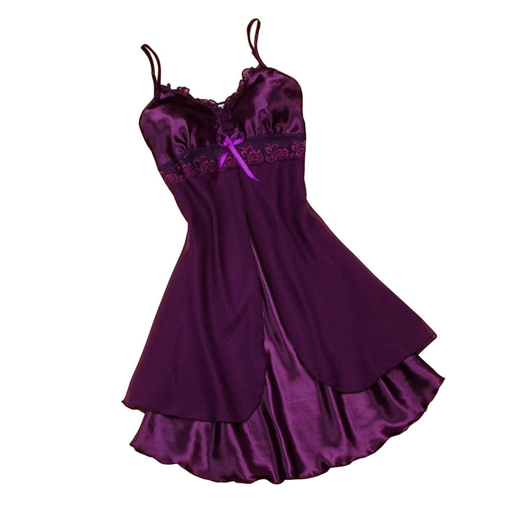 fashion women Lingerie Nightgown casual ladies sleepwear nightdress camisola vestidos femininos nightie-Dollar Bargains Online Shopping Australia