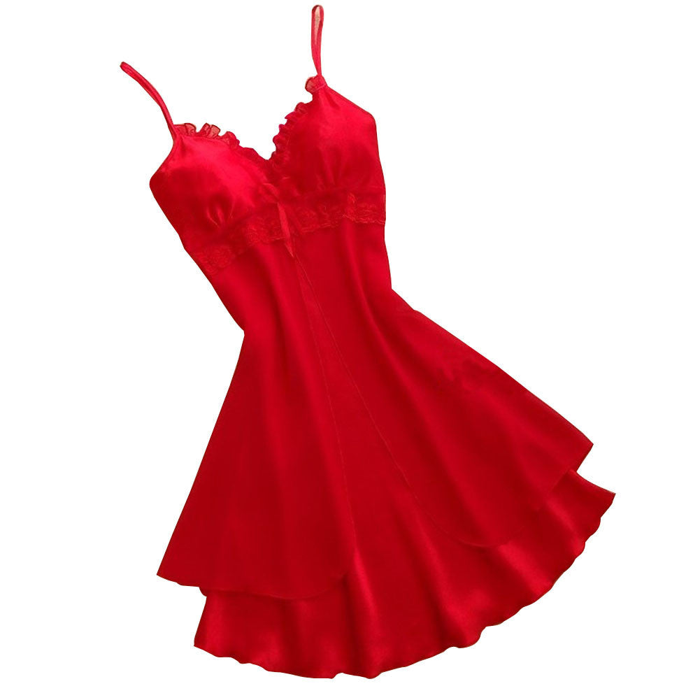 fashion women Lingerie Nightgown casual ladies sleepwear nightdress camisola vestidos femininos nightie-Dollar Bargains Online Shopping Australia