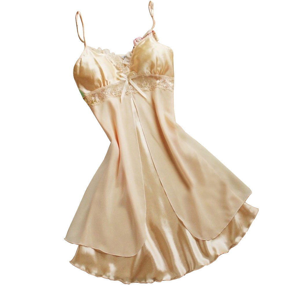 fashion women Lingerie Nightgown casual ladies sleepwear nightdress camisola vestidos femininos nightie-Dollar Bargains Online Shopping Australia