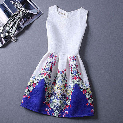 Dresses For Girls Mother Daughter Dresses Family Matching Clothing Girls Sleeveless Formal Print A-line Dress Summer-Dollar Bargains Online Shopping Australia