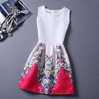 Dresses For Girls Mother Daughter Dresses Family Matching Clothing Girls Sleeveless Formal Print A-line Dress Summer-Dollar Bargains Online Shopping Australia