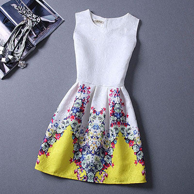 Dresses For Girls Mother Daughter Dresses Family Matching Clothing Girls Sleeveless Formal Print A-line Dress Summer-Dollar Bargains Online Shopping Australia