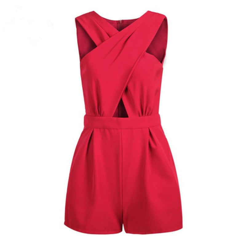 Fashion Rompers Women's V Neck Bodycon Jumpsuit Trousers Clubwear Party Clothes 4 Colors-Dollar Bargains Online Shopping Australia