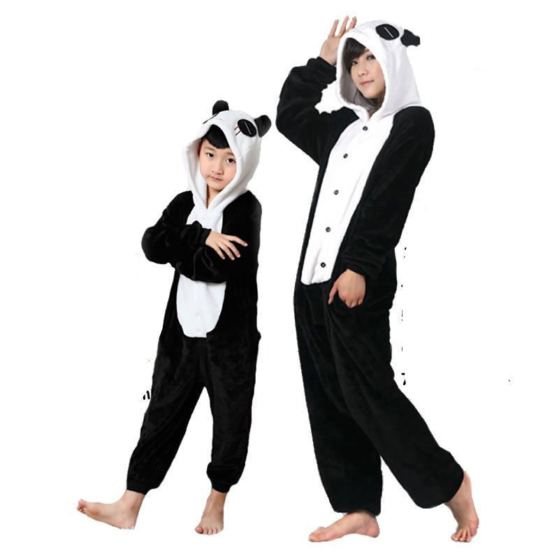 Unicorn Stitch Panda Unisex Flannel Hoodie Pajamas Costume Cosplay Animal Onesies Sleepwear For Men Women Adults Child-Dollar Bargains Online Shopping Australia