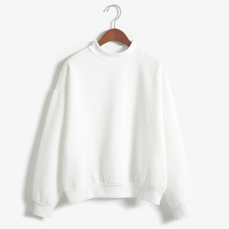 Autumn Winter Hoodies Warm Sweatshirt Women Plus Size Thicken Solid Color Pullover Fashion Casual Hoodies Moleton Coat-Dollar Bargains Online Shopping Australia