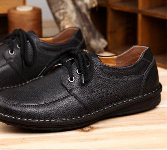 Men Casual Shoes men's leather shoes flats soft comfortable Fashion British Style Shoes 8A106-Dollar Bargains Online Shopping Australia