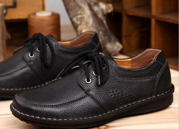 Men Casual Shoes men's leather shoes flats soft comfortable Fashion British Style Shoes 8A106-Dollar Bargains Online Shopping Australia