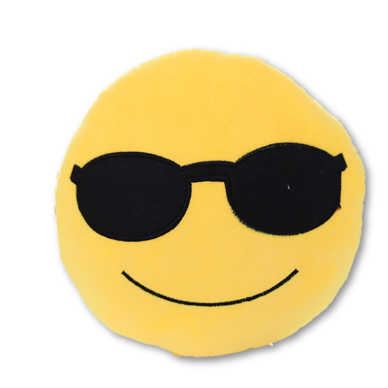 18 Style Smiley Emoji Yellow Round Pillow Sofa decorative pillows Stuffed Plush coussin cojines whatsapp emoji cushion Christmas-Dollar Bargains Online Shopping Australia