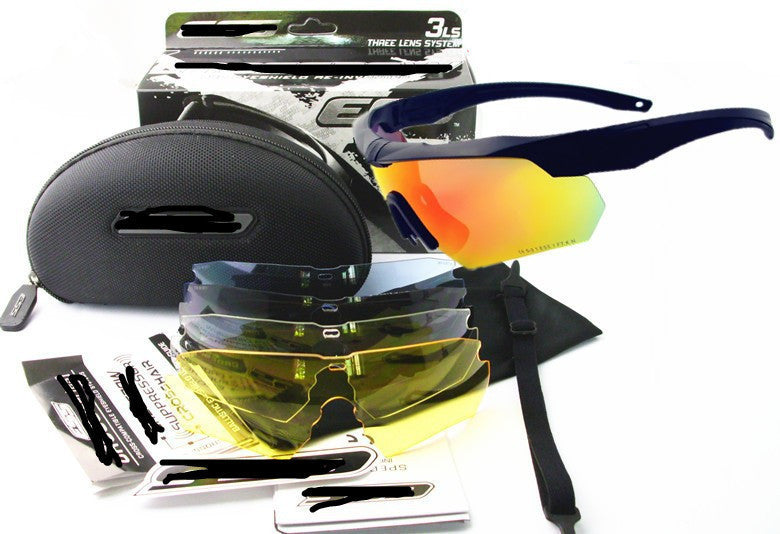 Tactical Military Goggles Army Glasses Polarized Sunglasses Cycling Hiking Eyewear Cross Eyeshield 3ls / 5ls Lens Kit HT12-0005-Dollar Bargains Online Shopping Australia