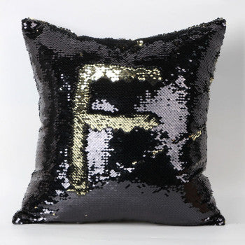 Happy Fashion Beauty Double 40X40CM Color Glitter Sequins Throw Pillow Case Cafe Home-Dollar Bargains Online Shopping Australia